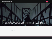 Tablet Screenshot of matoos.com
